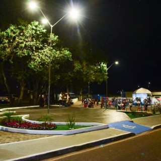 Inauguração da Praça Bacia Leiteira no Icuí